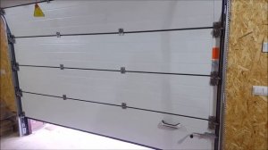 Подключение кнопки открывания секционных ворот своими руками