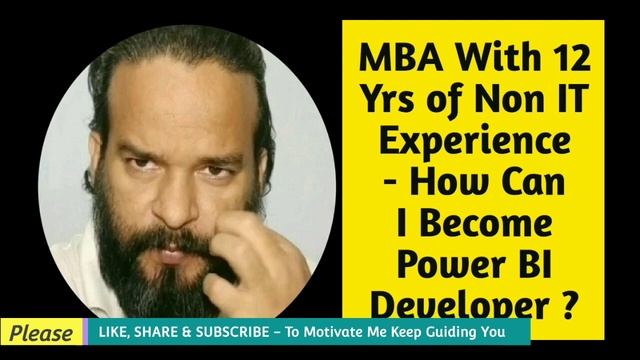 How To Become Power BI Developer ? | Having 12 Yrs of Non IT Experience with MBA смотреть онлайн