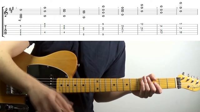 Eric Jonson Chord Voicings Spread Triads, Major, Minor & Add9 смотреть онлайн