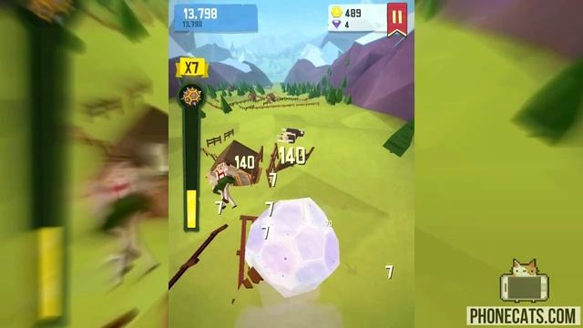 Giant Boulder of Death - New Free iPad iPhone Game смотреть онлайн
