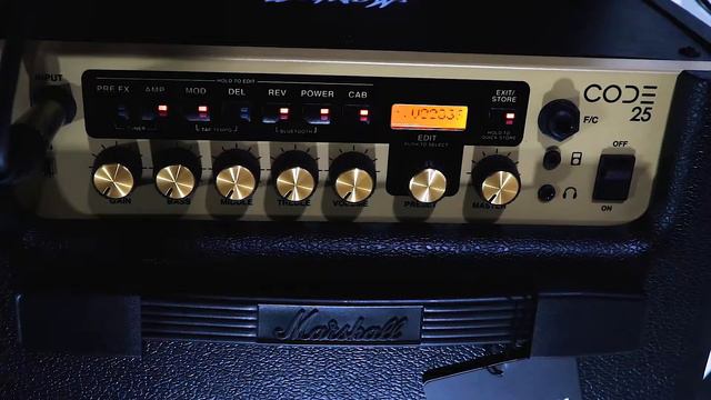 RREVIEW DO AMPLIFICADOR CODE 25 MARSHALL смотреть онлайн