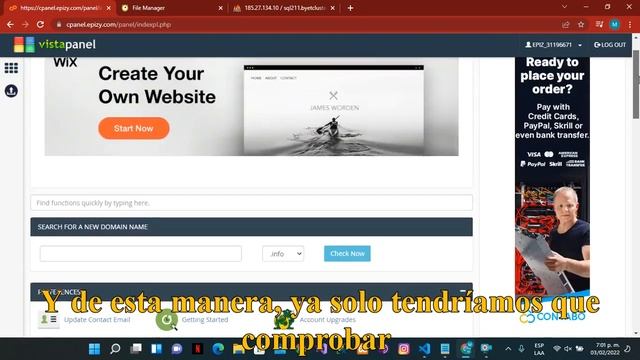 ¿Cómo subir una página web a Infinityfree? смотреть онлайн