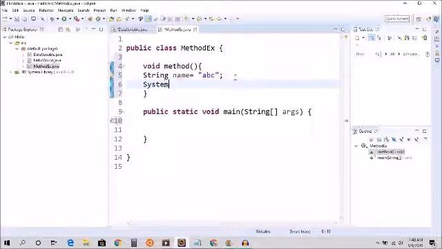 Method and Function| Java for beginner in Hindi смотреть онлайн