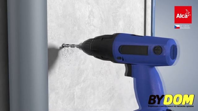 Установка инсталляции для подвесного унитаза Alcaplast смотреть онлайн