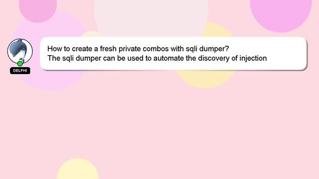 How to create a fresh private combos with sqli dumper? смотреть онлайн