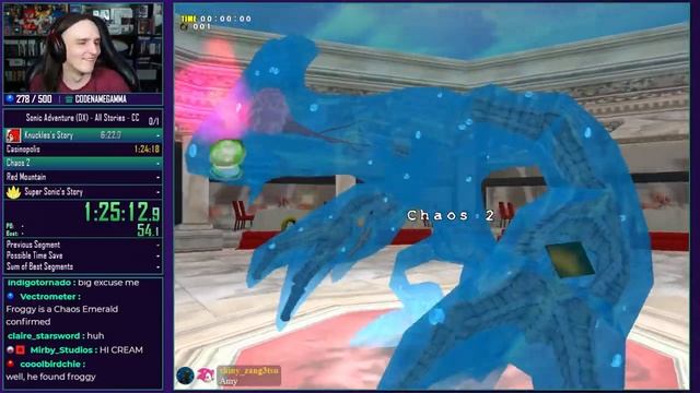 You’re controlling my game! - Sonic Adventure DX Crowd Control test. смотреть онлайн