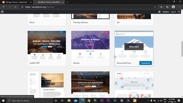 How to Install Theme on WordPress | WordPress Tutorials | Class - 2 | DigiPIX смотреть онлайн