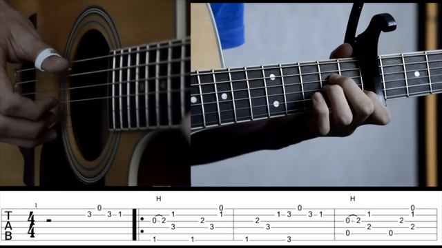 Учись играть Let her go ( Passenger ) на гитаре. Часть 1 смотреть онлайн