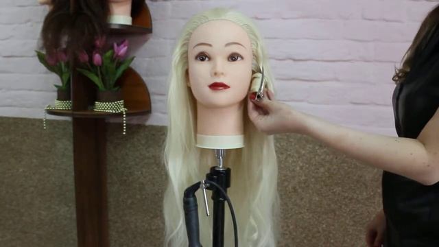 Накрутка манекена на плойку. смотреть онлайн