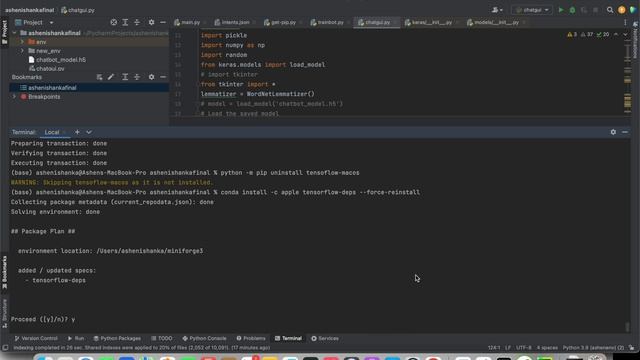 PyCharm zsh: illegal hardware instruction python main.py | Apple Mac M1+ TensorFlow error | Fix смотреть онлайн