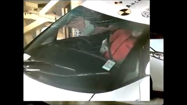 2012 Toyota Tarago/Estima ANCAP Side Pole Impact смотреть онлайн