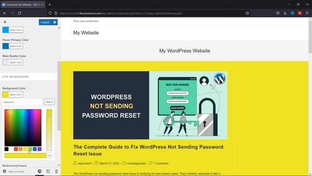 How To Set A Custom Background In Ocean WP Theme смотреть онлайн