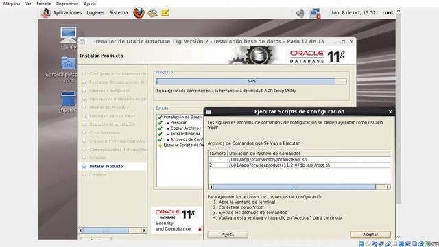 ABD Corriendo Oracle VM VirtualBox 08 10 2018 16 12 13 смотреть онлайн