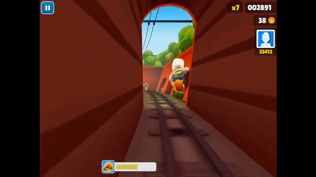 Subway Surfers часть 1 -ЛАГИ И ЗВОНОК. смотреть онлайн