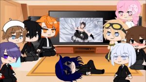 Male rivals react to Ayano Dancing and rap battle(Gacha Club Video)