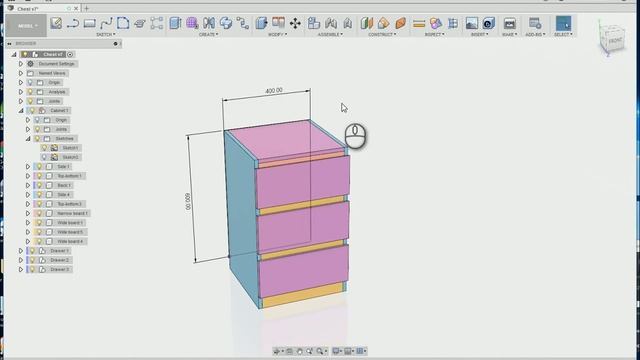 Отображение размеров в режиме моделирования во Fusion 360 - Выпуск #091 смотреть онлайн