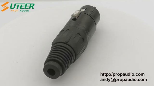 XLR5F001B 5 pin XLR Female Soldering DMX Connector video смотреть онлайн