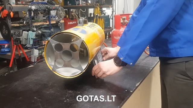 Suskystintų dujų tiesioginio degimo oro šildytuvo nuoma "MASTER" - GOTAS - Statybos įrankių nuoma смотреть онлайн