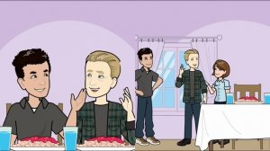 Зашли в гости к друзьям / Мир рассказов