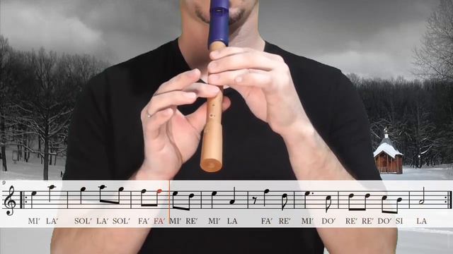 Katyusha (Катюша) - Tutorial flauta con partitura | Karaoke instrumental смотреть онлайн