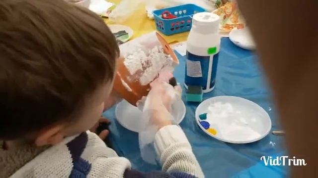 Крещатик 1 мая горшки декупаж