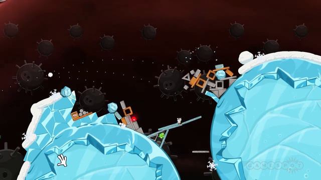 Angry Birds Space Level 3-25 - 3 Star Walkthrough смотреть онлайн