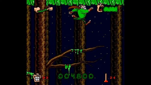 Boogerman: A Pick and Flick Adventure ... (SNES) Gameplay смотреть онлайн