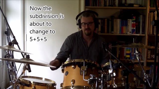 Stategies for counting odd times | 15 16 example | Drums: Andy Edwards смотреть онлайн