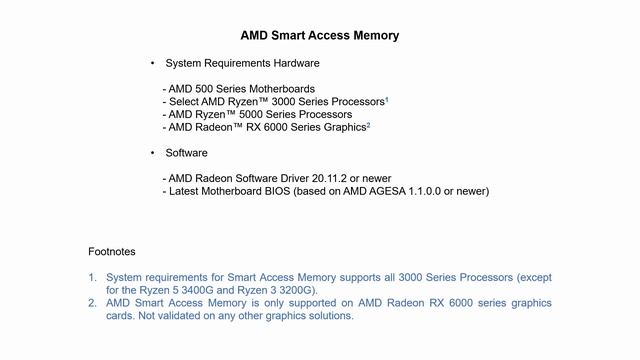 How to activate AMD Smart Access Memory? смотреть онлайн