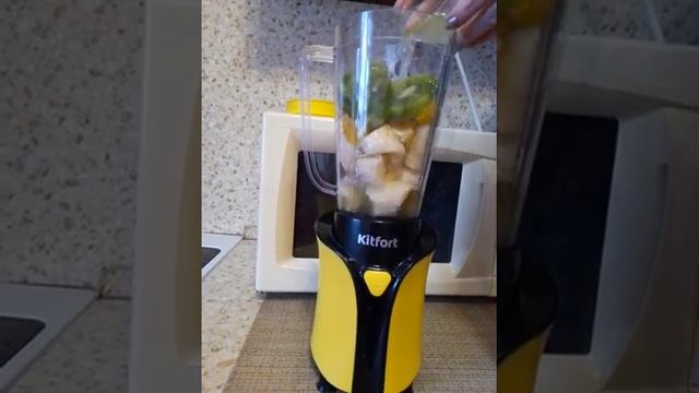 вкуснный смузи за двадцать секунд обзор блендера kitfort kt-3034 смотреть онлайн