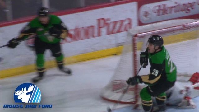 2nd Period Highlights Brought to you by MJ Ford Moose Jaw (2) - смотреть онлайн
