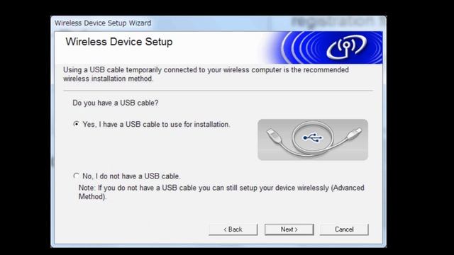 Wireless Setup without using a USB cable [Brother Global Support] смотреть онлайн