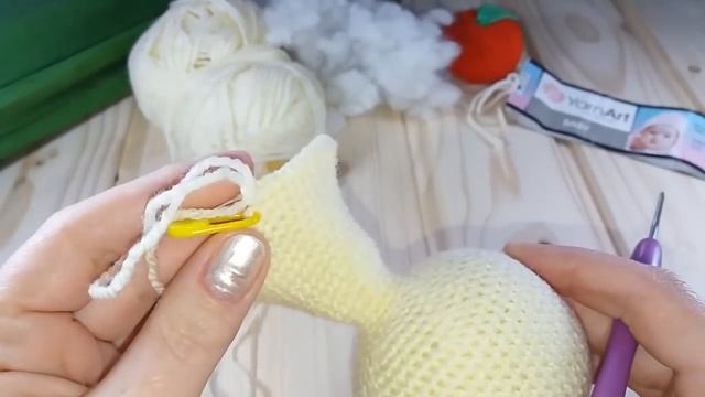 Как связать игрушку кошечка крючком Вяжем корпус кошечки Видео мастеркласс смотреть онлайн