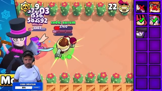 PEARL BAT TOUS LES BRAWLERS ?! ?? ( brawl stars olympics ) смотреть онлайн