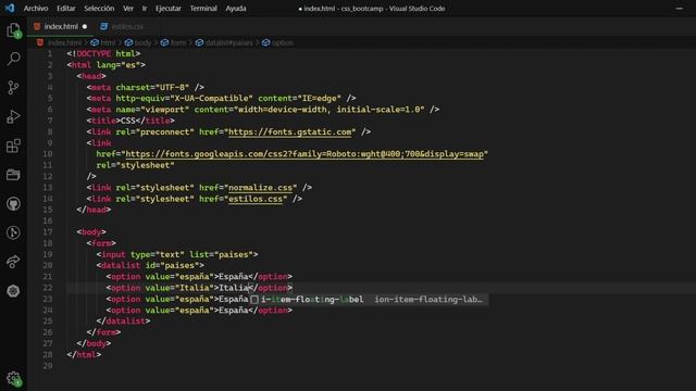 #BOOTCAMP LAB | CSS | 26 DATA LIST смотреть онлайн