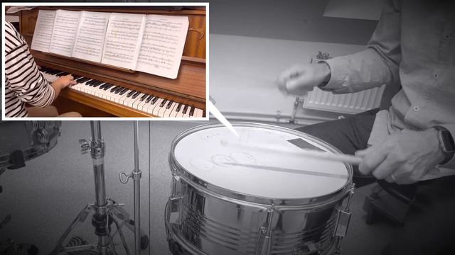 G.Bomhof “ Roll’s Rondo” учебный показ (малый барабан и фортепиано) смотреть онлайн