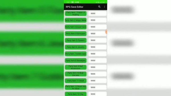 RPGMV Save Editor App for Android