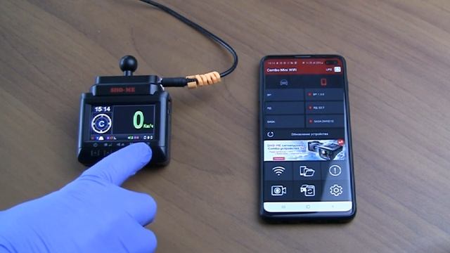 Работа приложения SHO-ME WIFI MASTER на смартфоне с OC Android смотреть онлайн