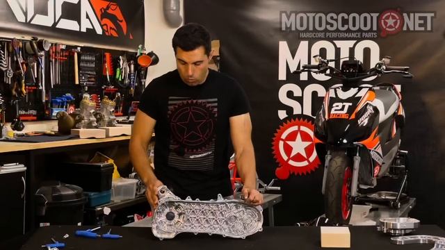 El MOTOGP de los SCOOTER · OTTOPUNTOUNO FIREBLADE 100cc смотреть онлайн