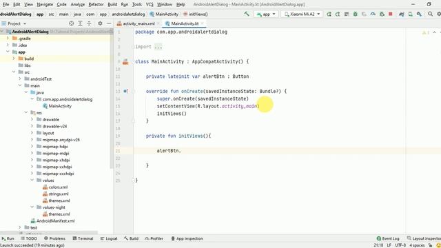 Android Kotlin Alert Dialog смотреть онлайн