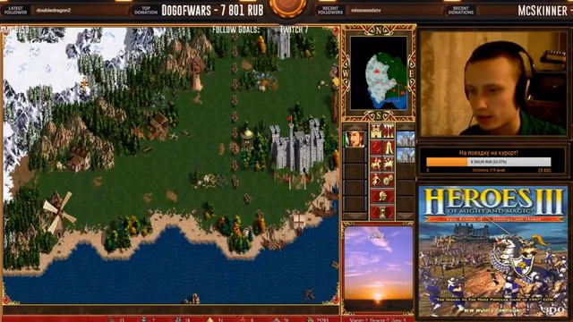 Ретрота. Heroes of Might and Magic III HD. Blind Walkthrough. Стрим первый. смотреть онлайн