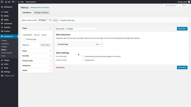 How to make Portfolio website with Pinecone WordPress theme tutorial смотреть онлайн