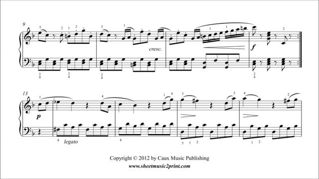 Diabelli : Sonatina in F Major, Op. 168, No. 1 (1/3) смотреть онлайн