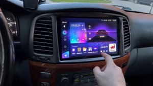 Управление климатом на Teyes CC3 2K Lexus LX470 usa