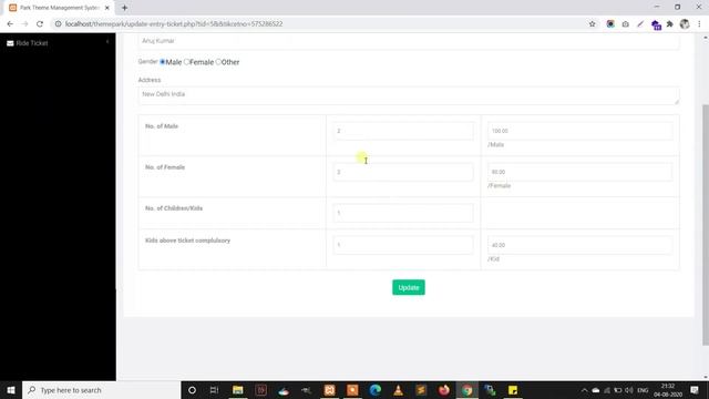 Theme Park Management System Using PHP and MYSQL смотреть онлайн