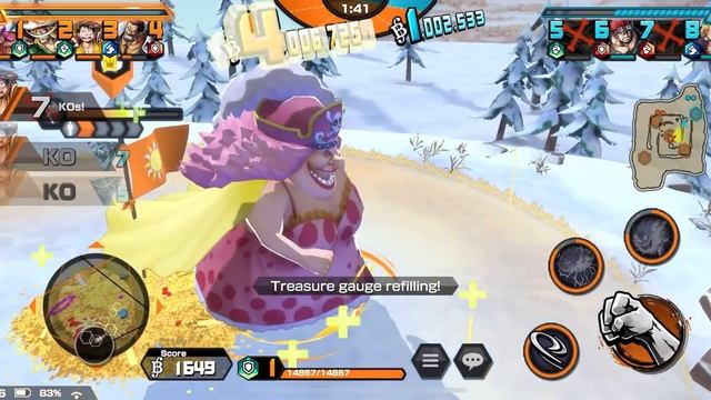 Charlotte Linlin - Big Mom Pirates Captain | ONE PIECE Bounty Rush Gameplay смотреть онлайн