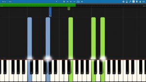 SLOW piano tutorial "FINDING NEMO" Main theme, NEMO EGG, Pixar, 2003, with free sheet music (pdf)