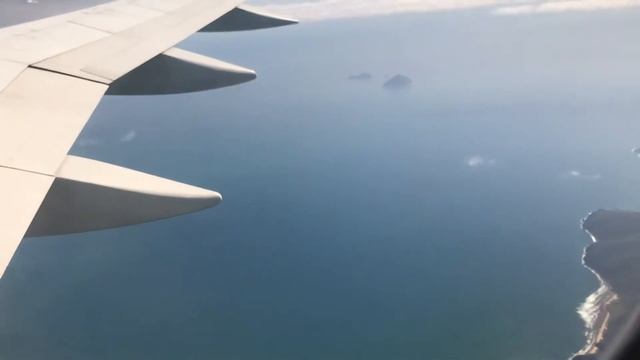 Взлёт.Аэропорт Нячанга. Вид с высоты птичьего полёта. Vietnam. Nha Trang. Камрань. Can Ranh смотреть онлайн