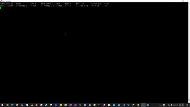 38)Docker stats смотреть онлайн