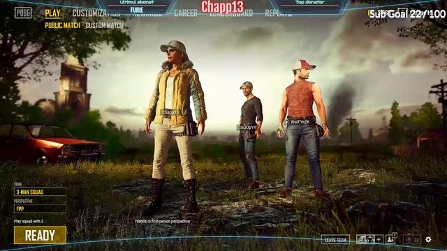 PUBG (FACEM GIVEAWAY LA 100 ABONATI ! ) смотреть онлайн